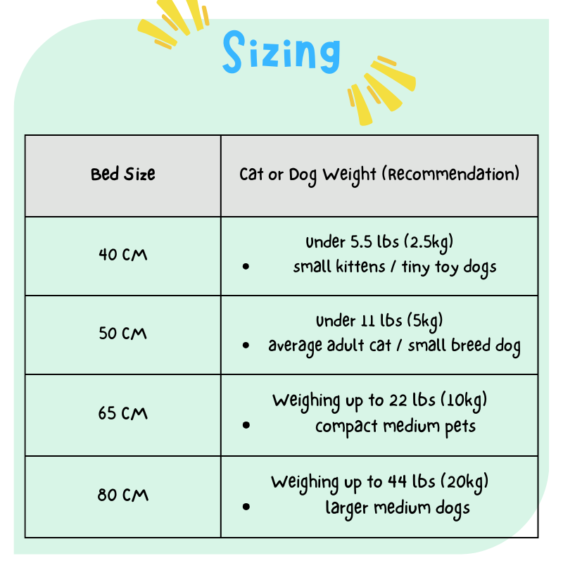 Snuggle Bed for Cats & Dogs
