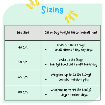Snuggle Bed for Cats & Dogs